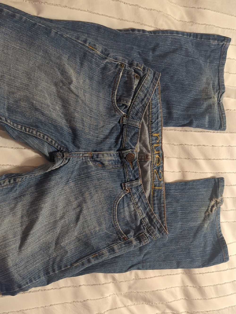 Rue21 Women's Blue Flare Jeans